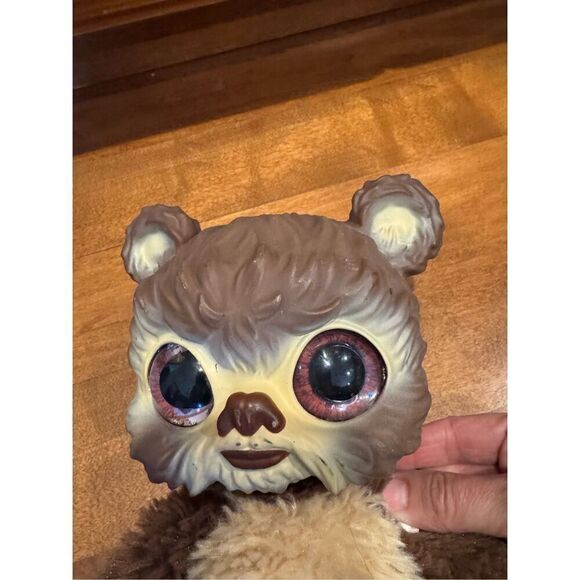 Mattel Star Wars wicket ewok 12 inch plush missing head gear - Picture 2 of 3